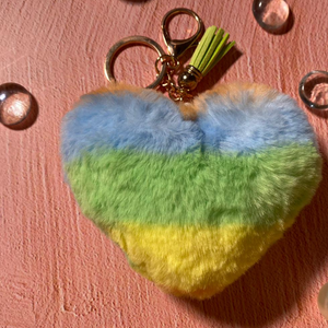 Llaveros "Keychain"  en forma de corazón.