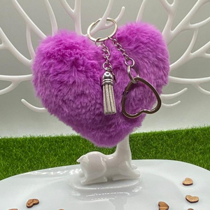 Llaveros "Keychain"  en forma de corazón.